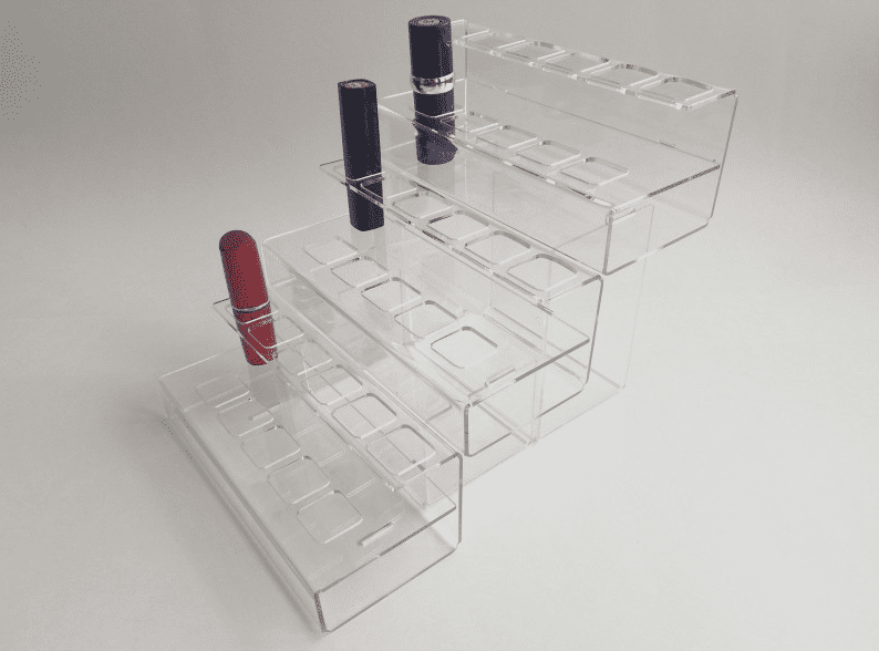 Подставки под помаду в наличии Пластиковые подставки вертикальные 6 ярусные под помаду