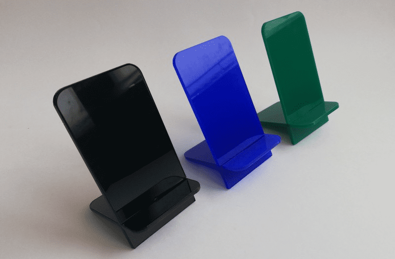 Пластиковая подставка цветная под смартфон