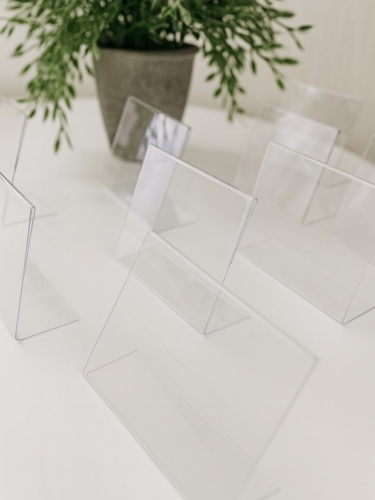 Ценникодержатели 90 х 70 пэт фото 3