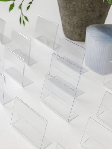 Ценникодержатели 40 х 30 пэт фото 3