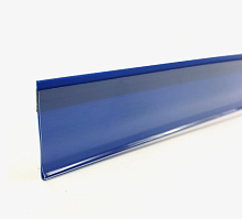 Шелфтокер синий 1000х39 на скотче самоклеящийся