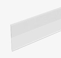 Шелфтокер белый 1000х39 на скотче самоклеящийся