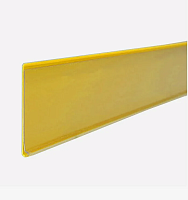 Шелфтокер желтый 1000х39 на скотче самоклеящийся