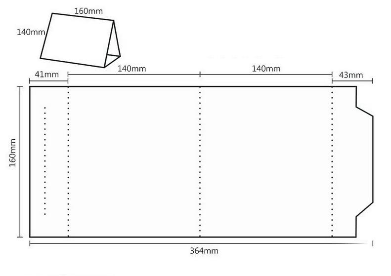 делаем тейбл-тенты самостоятельно
